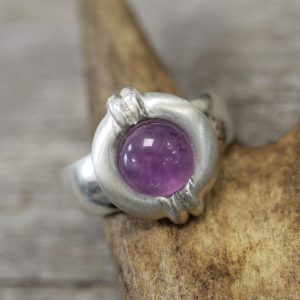 Quiet Waters amethyst ring