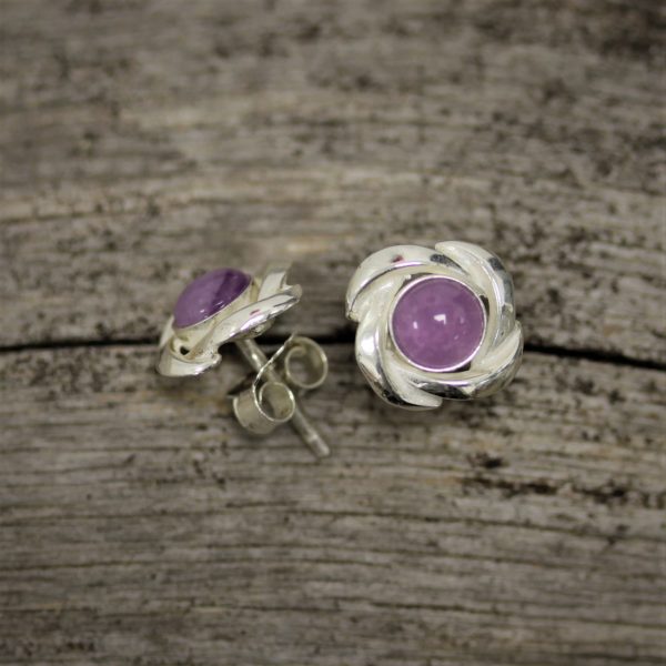 Fell's Blossom amethyst earrings - Image 2