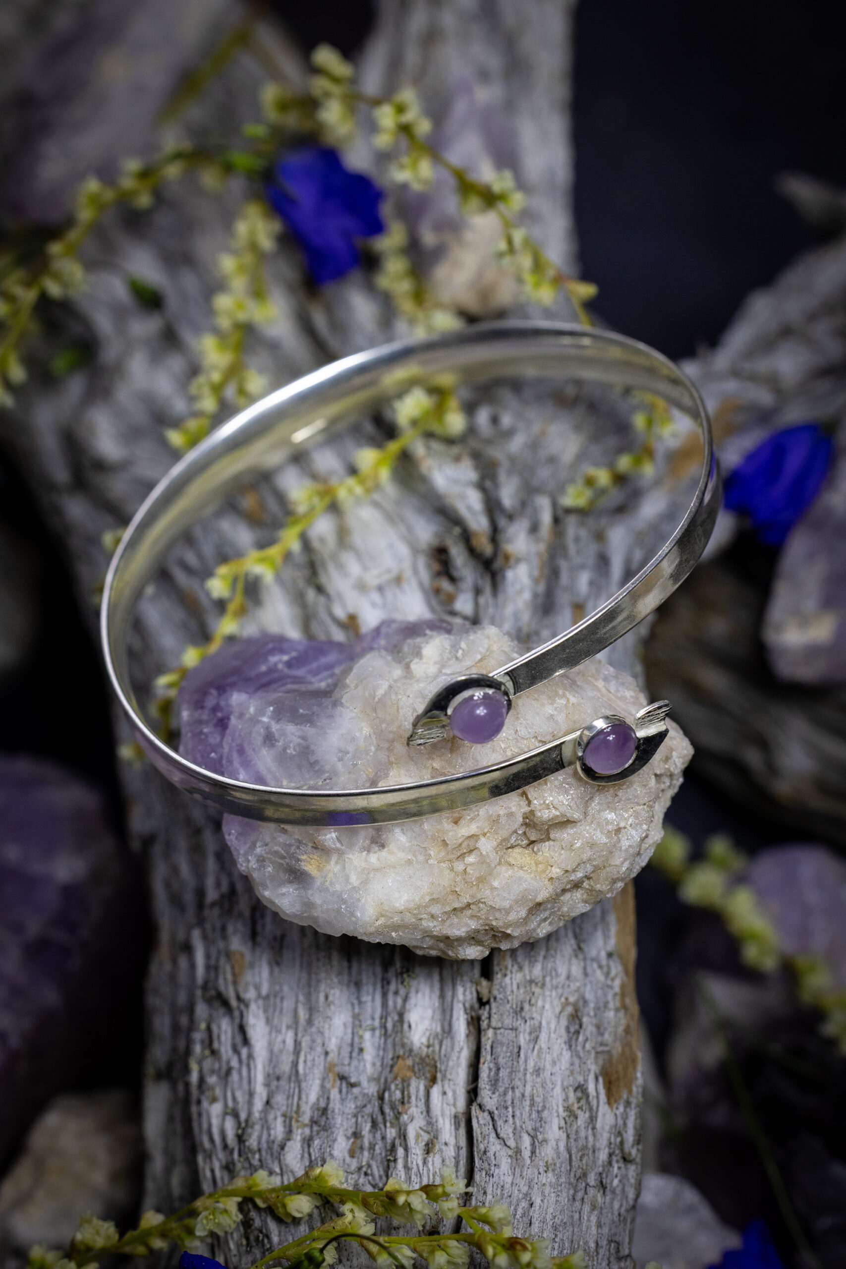 Northern lights amethyst bracelet - Image 2
