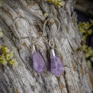 Amethyst Droplet earrings