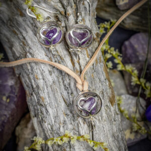 Treasure amethyst set