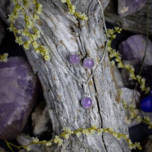 Dew drop Amethyst set
