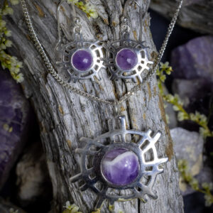 The Sun amethyst set