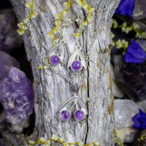 Wanderer's Flower Amethyst set