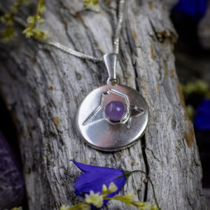 Paavali amethyst pendant