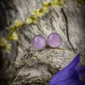 Dew drop amethyst earrings 8mm