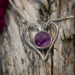 With Heart pendant, big