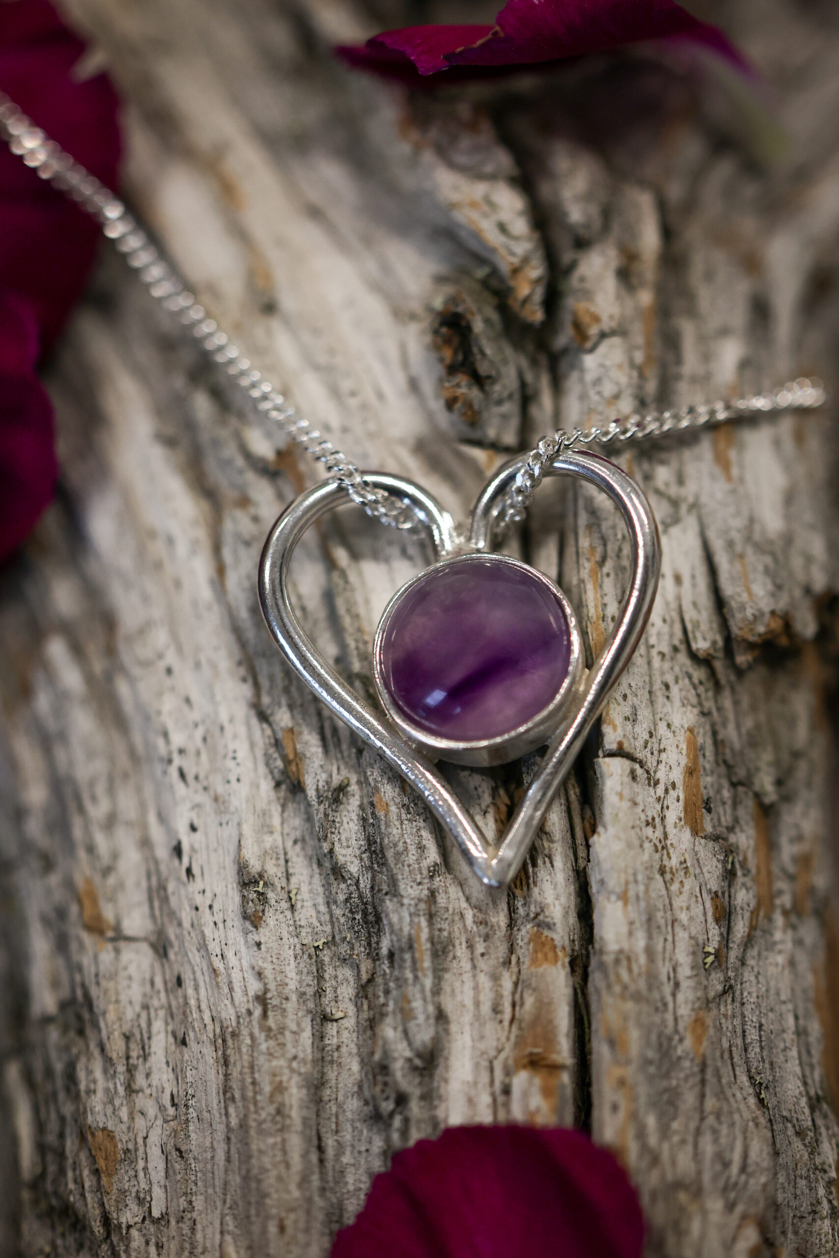 With Heart pendant, big